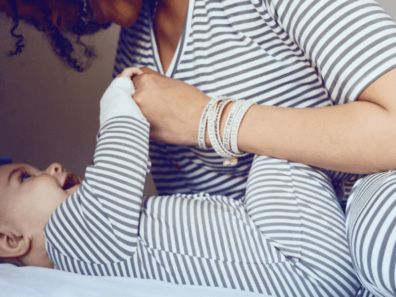 Matching Mom & Baby Sleepwear - Milk & Baby