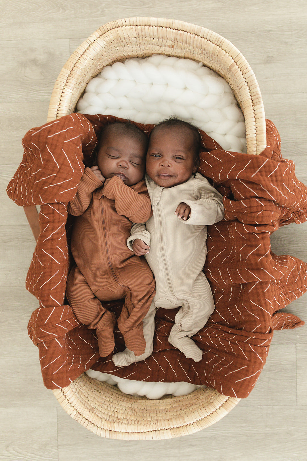 Vanilla Organic Cotton Ribbed Zipper | Milk & Baby