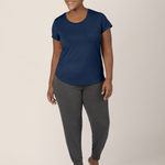 Everyday Maternity & Nursing T-shirt | Navy | Milk & Baby