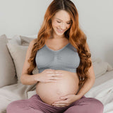 Simply Sublime® Nursing Bra | Grey | Milk & Baby