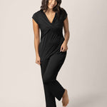 Davy Maternity & Nursing Pajama Set | Black | Milk & Baby