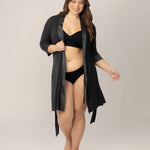Emmaline Robe | Black | Milk & Baby