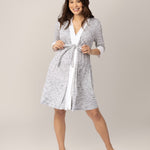 Emmaline Robe | Grey | Milk & Baby