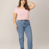 Everyday Maternity & Nursing T-shirt | Dusty Pink | Milk & Baby