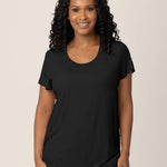 Everyday Maternity & Nursing T-shirt | Black | Milk & Baby