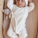 Luna + Luca Cozy Teddy Kimono Set | Milk & Baby
