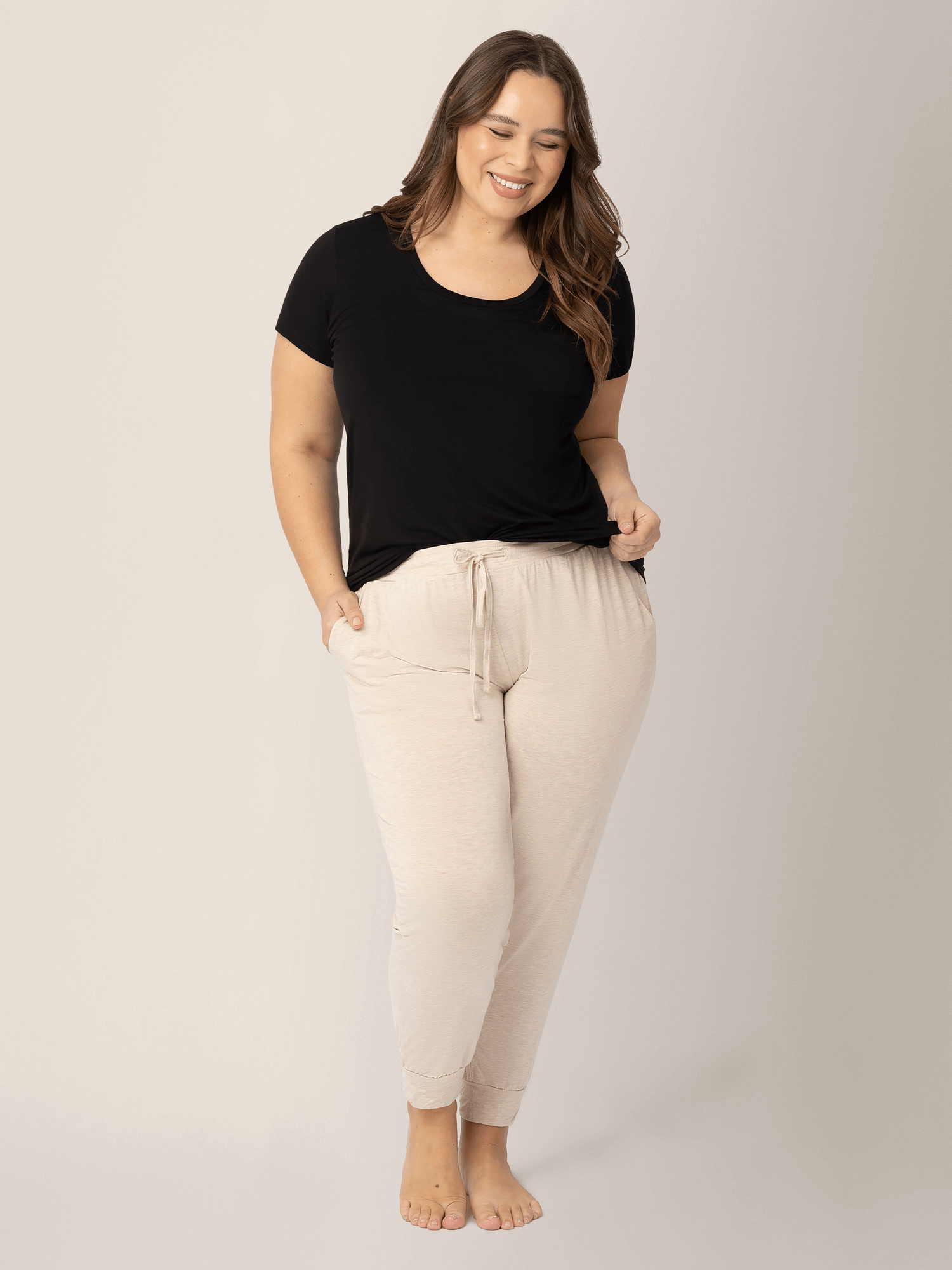 Everyday Maternity & Nursing T-shirt | Black | Milk & Baby