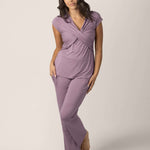 Davy Maternity & Nursing Pajama Set | Dusty Mauve | Milk & Baby
