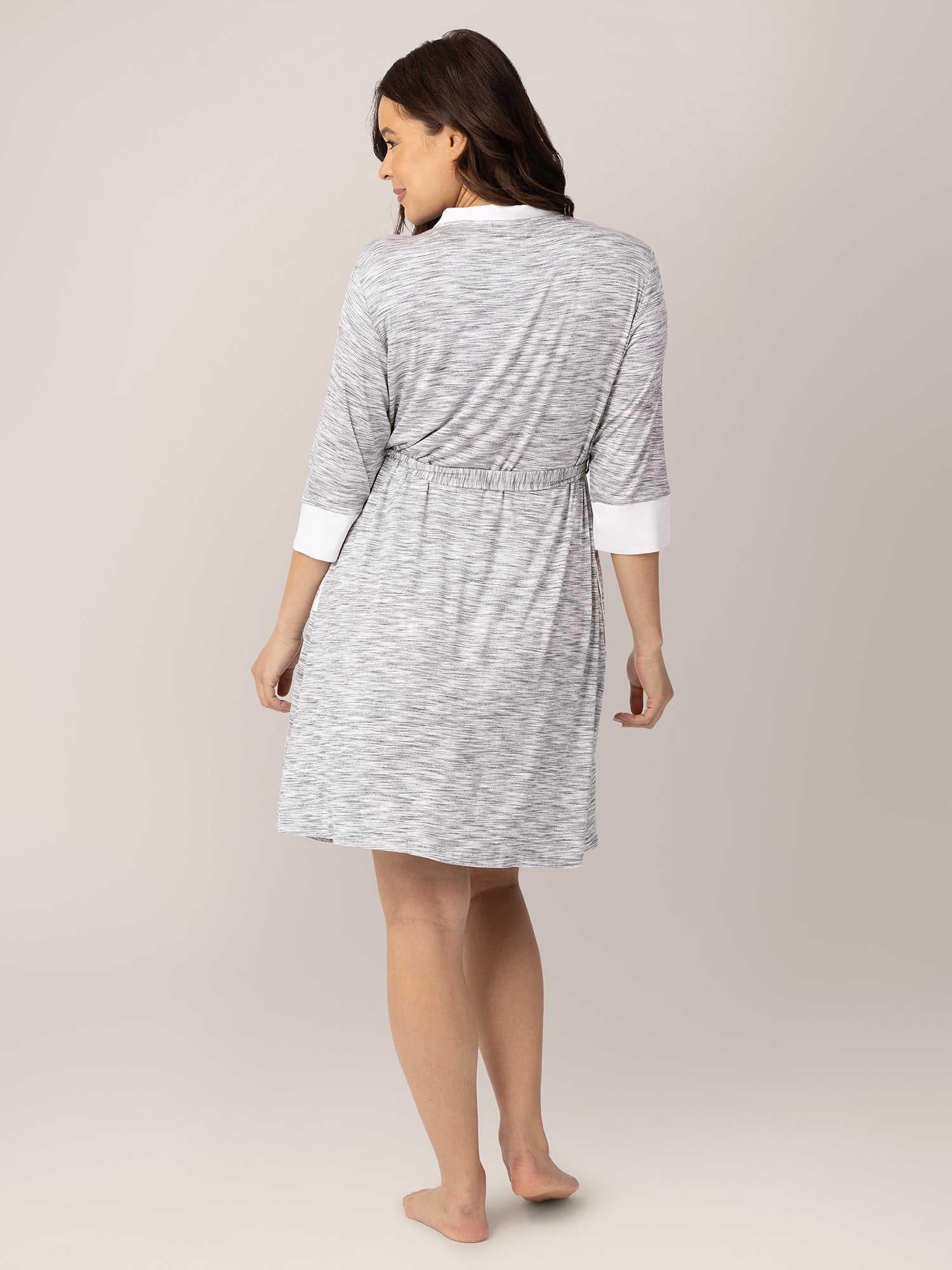 Emmaline Robe | Grey | Milk & Baby
