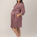 Emmaline Robe | Twilight | Milk & Baby