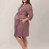 Emmaline Robe | Twilight | Milk & Baby