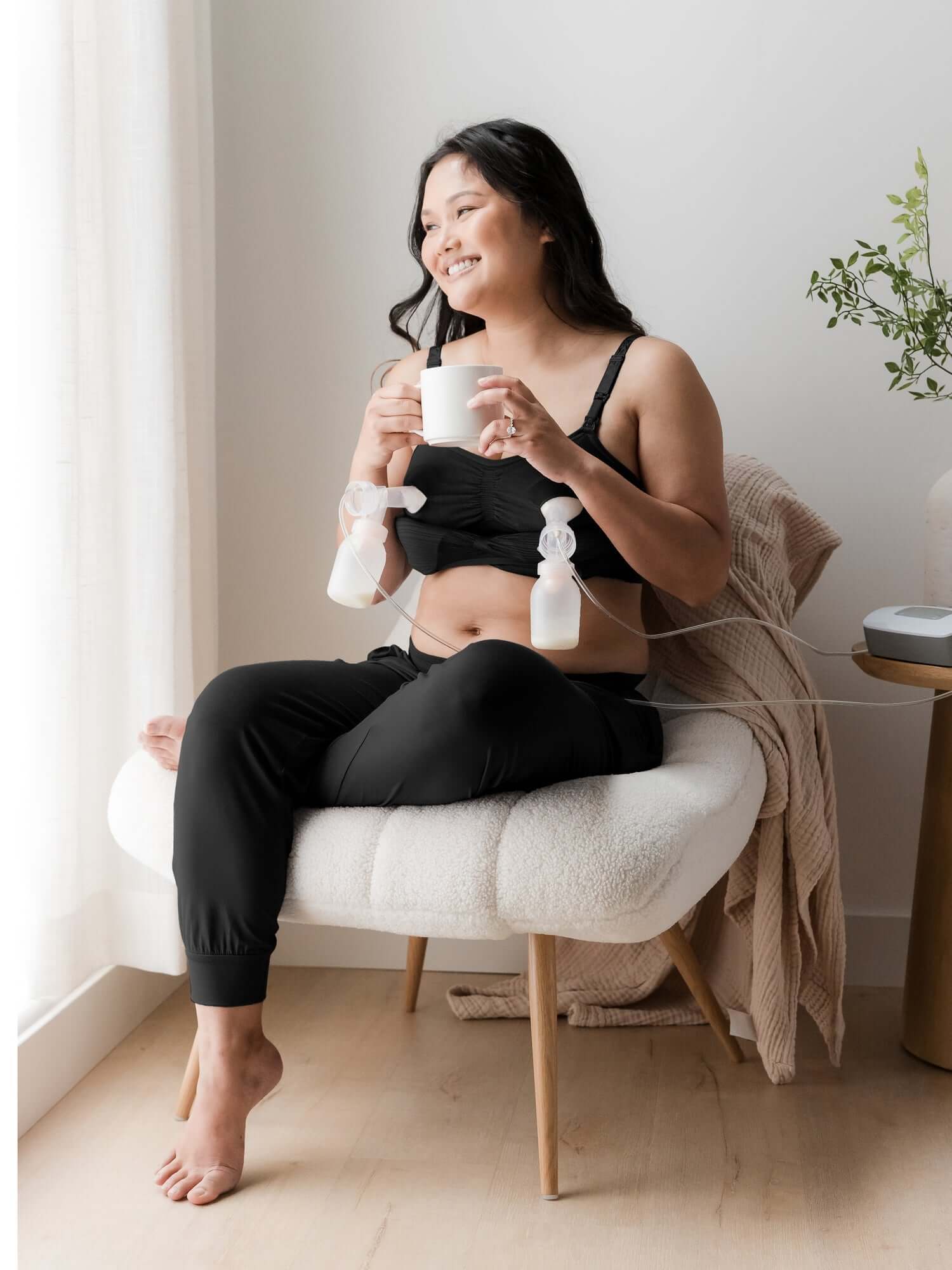 Everyday Lounge Jogger | Black | Milk & Baby