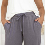 Everyday Lounge Jogger | Heathered Granite | Milk & Baby