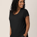 Everyday Maternity & Nursing T-shirt | Black | Milk & Baby
