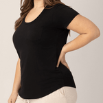 Everyday Maternity & Nursing T-shirt | Black | Milk & Baby