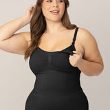 Sublime® Hands-Free Pumping & Nursing Tank | Black | Milk & Baby