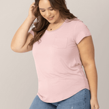 Everyday Maternity & Nursing T-shirt | Dusty Pink | Milk & Baby