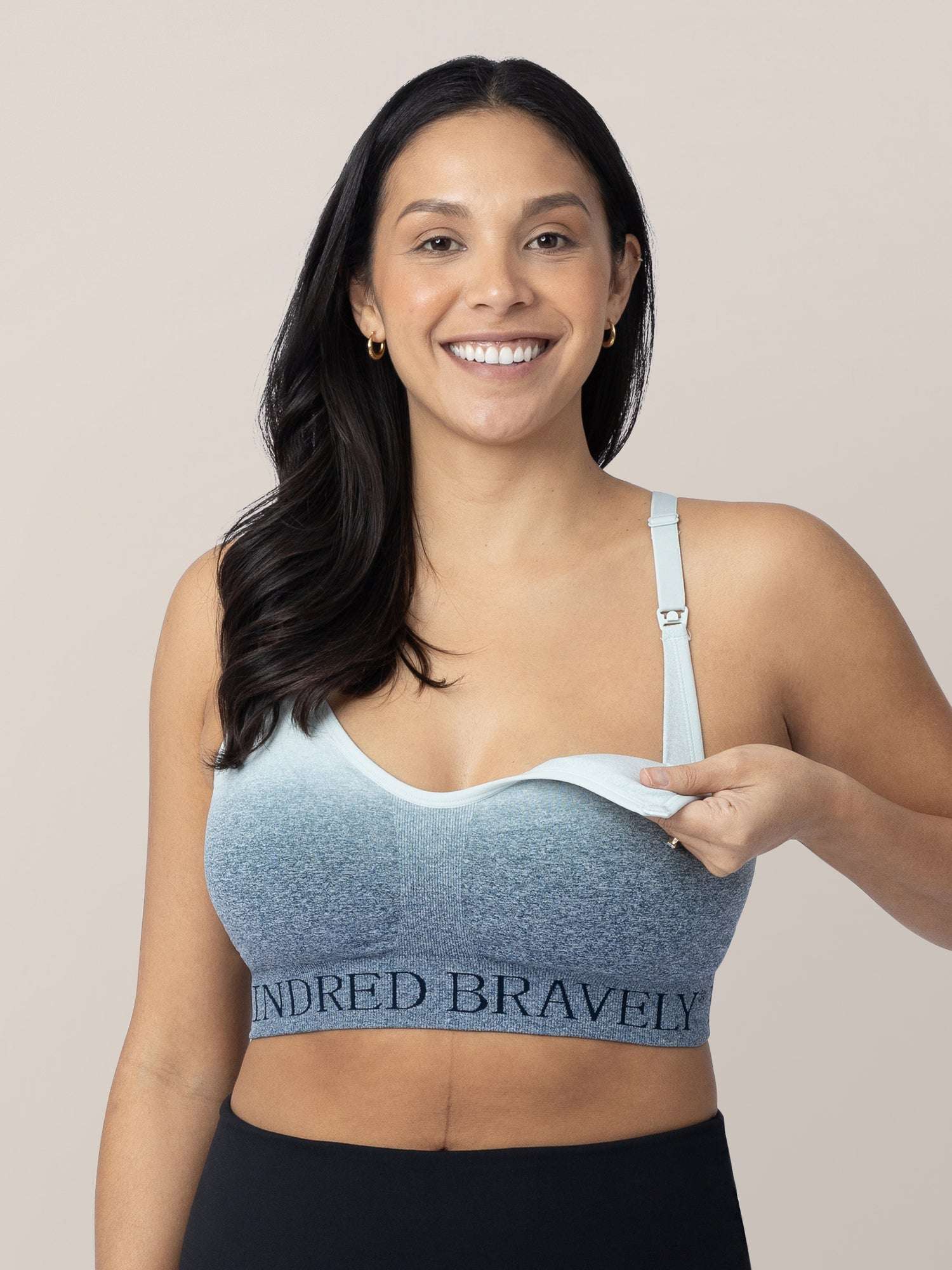 Sublime® Nursing Sports Bra | Ombre Storm | Milk & Baby