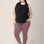 Bamboo Maternity & Nursing Tank | Black | Milk & Baby