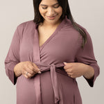 Emmaline Robe | Twilight | Milk & Baby