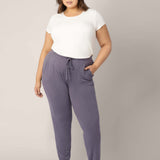 Everyday Lounge Jogger | Heathered Granite | Milk & Baby