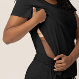 Everyday Maternity & Nursing T-shirt | Black | Milk & Baby