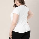 Everyday Maternity & Nursing T-shirt | White | Milk & Baby