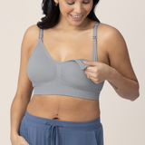 Simply Sublime® Nursing Bra | Grey | Milk & Baby