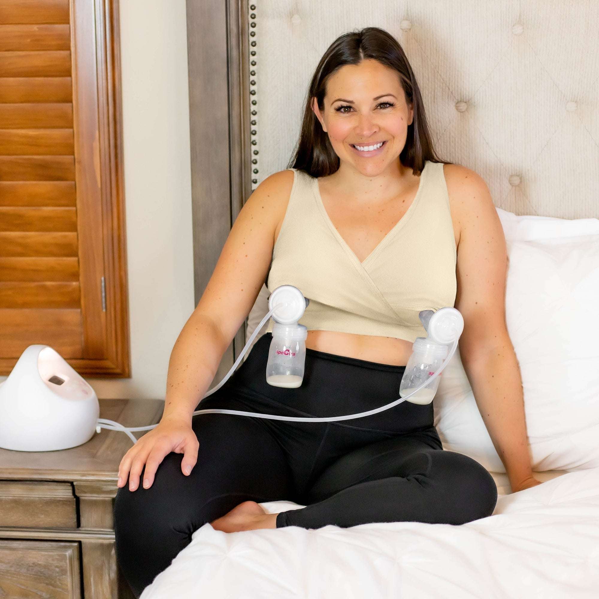 Everyday Luxe 3.0 Nursing & Hands-Free Pumping Bra | Milk & Baby