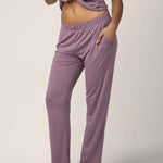 Davy Maternity & Nursing Pajama Set | Dusty Mauve | Milk & Baby