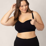 Sublime® Nursing Sports Bra | Black | Milk & Baby