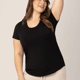Everyday Maternity & Nursing T-shirt | Black | Milk & Baby