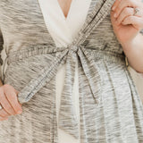 Emmaline Robe | Grey | Milk & Baby