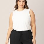 Bamboo Maternity & Postpartum Lounge Short | Black | Milk & Baby
