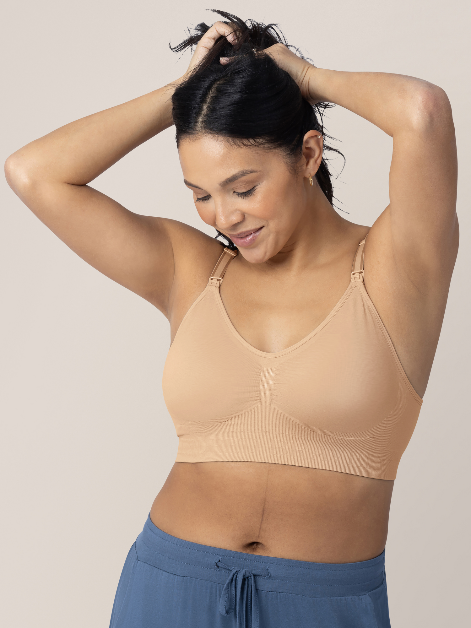 Simply Sublime® Nursing Bra | Beige | Milk & Baby