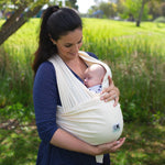 Baby K'tan Organic Baby Carrier | Natural | Milk & Baby