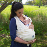 Baby K'tan Organic Baby Carrier | Natural | Milk & Baby