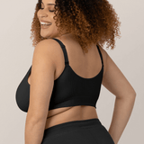 Sublime® Adjustable Crossover Nursing & Lounge Bra | Black | Milk & Baby