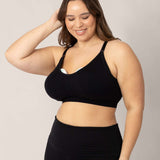 Sublime® Nursing Sports Bra | Black | Milk & Baby