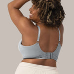 Sublime® Hands-Free Pumping & Nursing Bra | Grey | Milk & Baby
