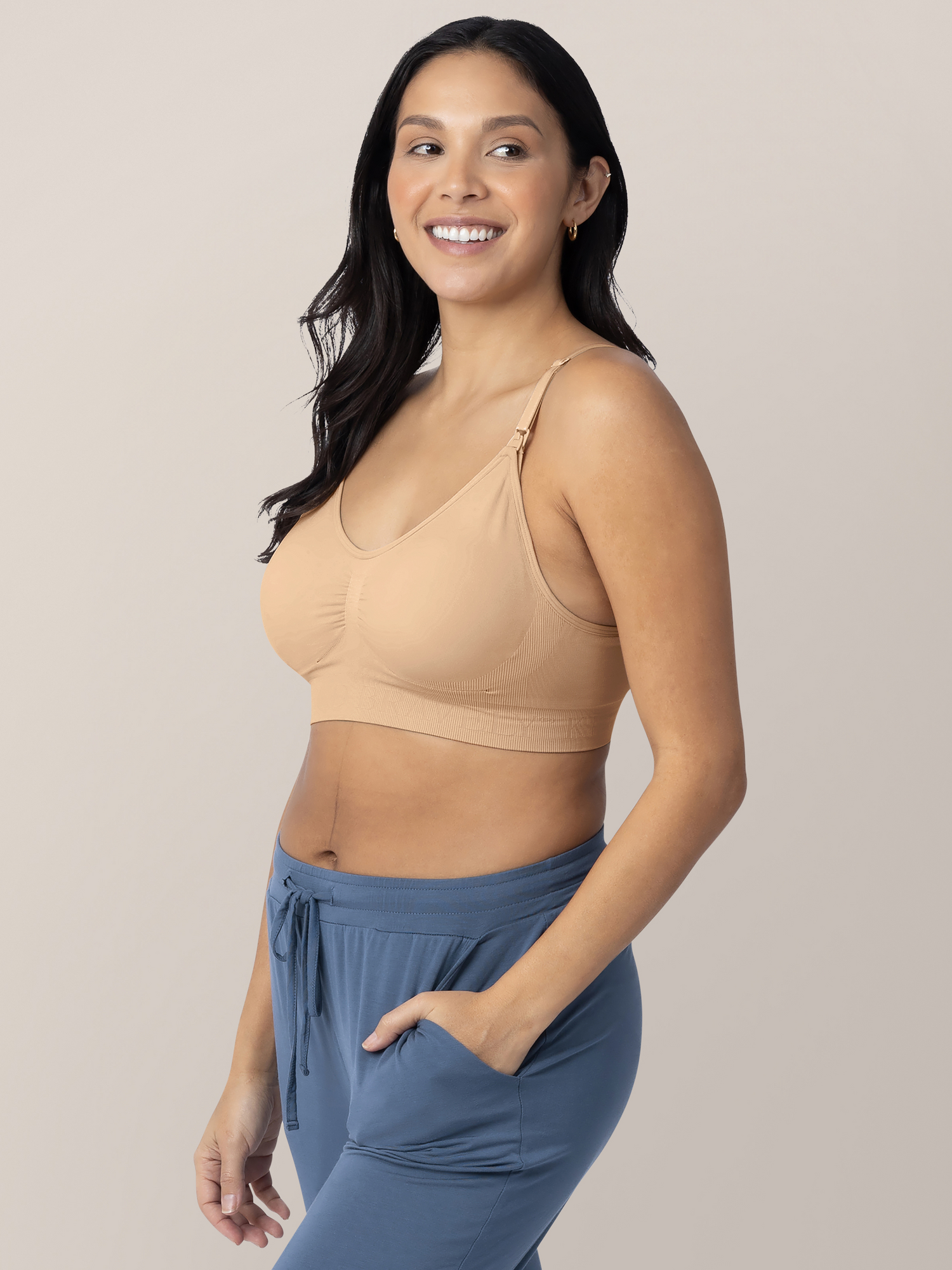 Simply Sublime® Nursing Bra | Beige | Milk & Baby