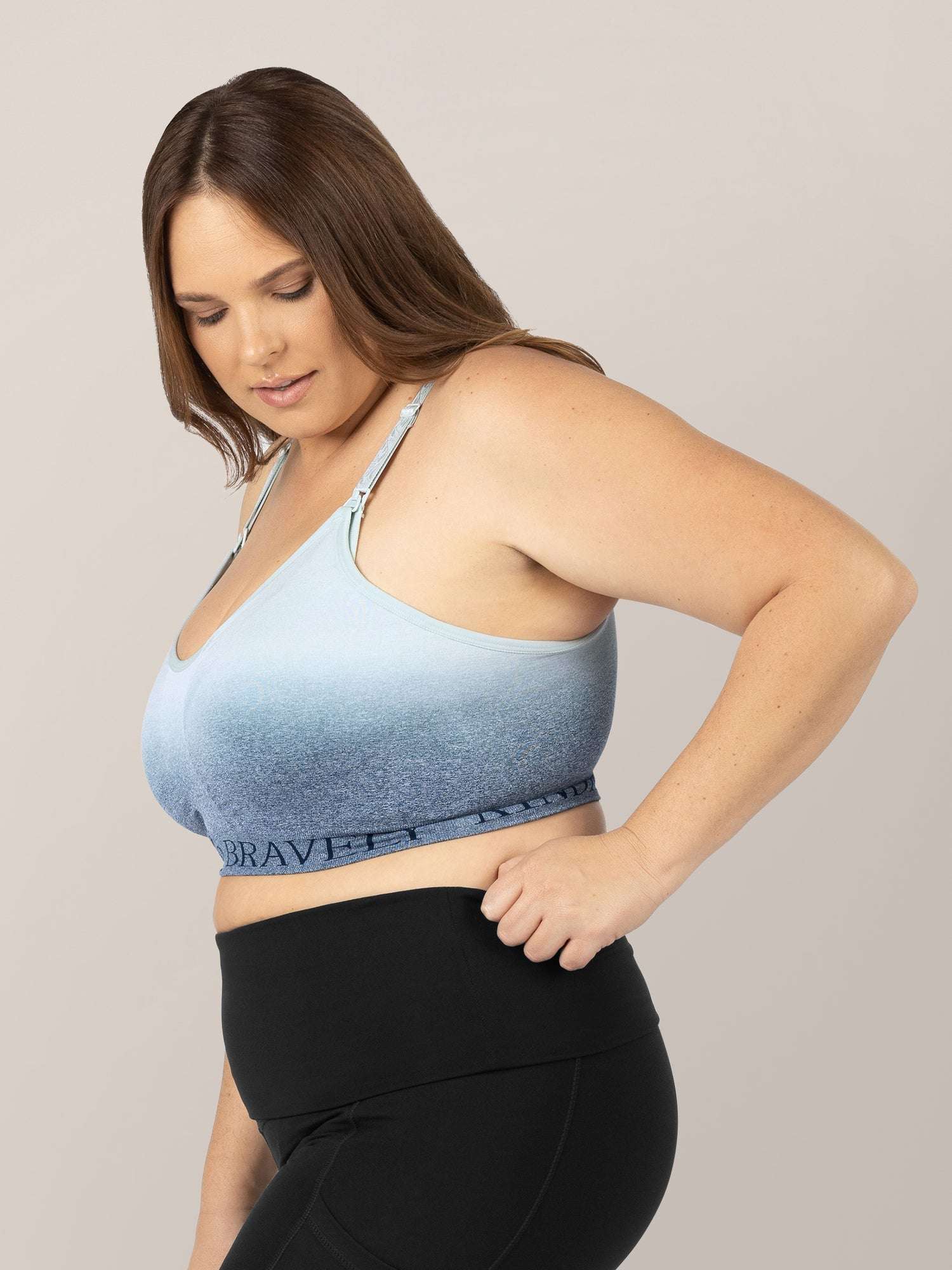 Sublime® Nursing Sports Bra | Ombre Storm | Milk & Baby