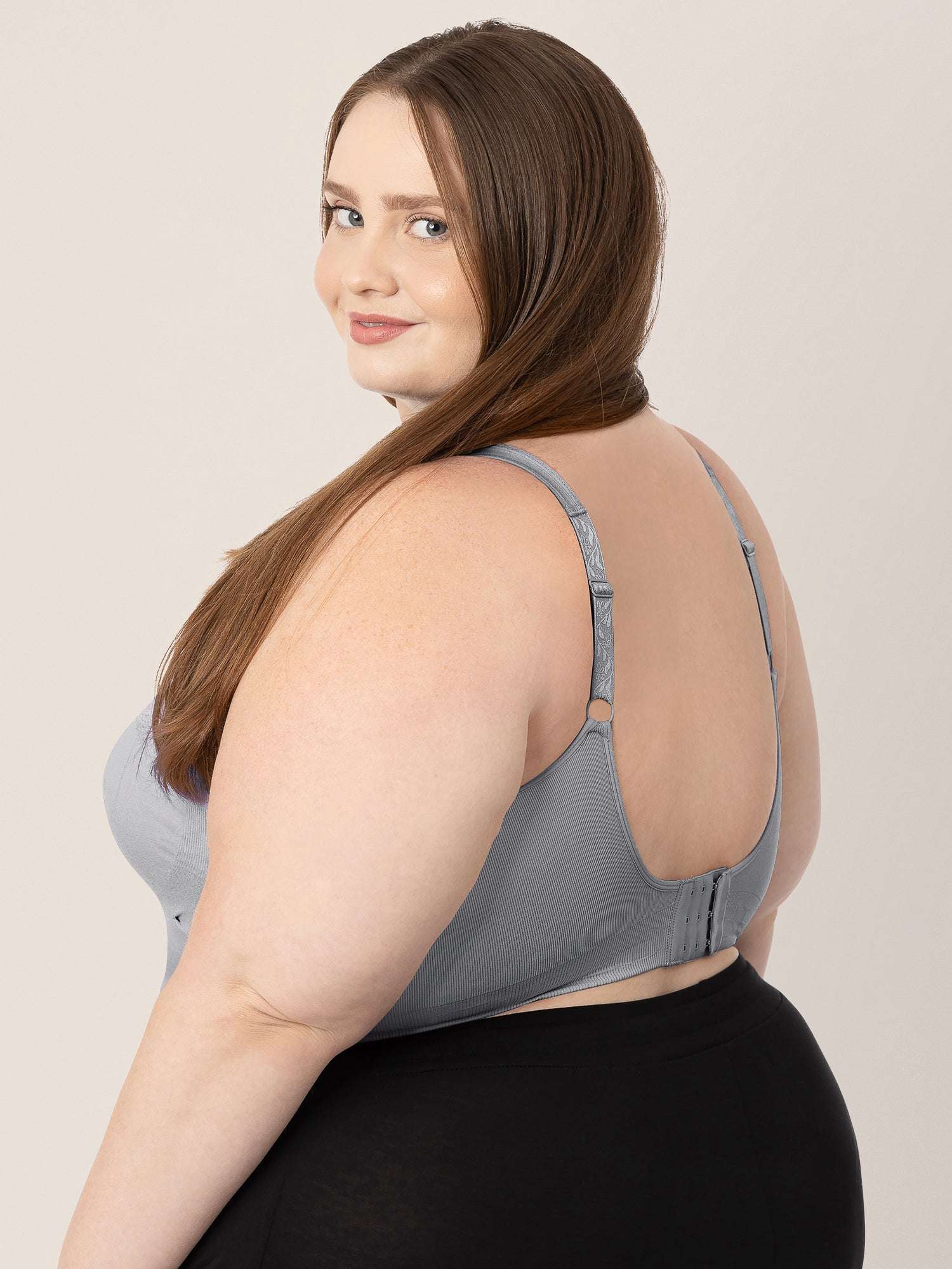 Simply Sublime® Nursing Bra | Grey | Milk & Baby
