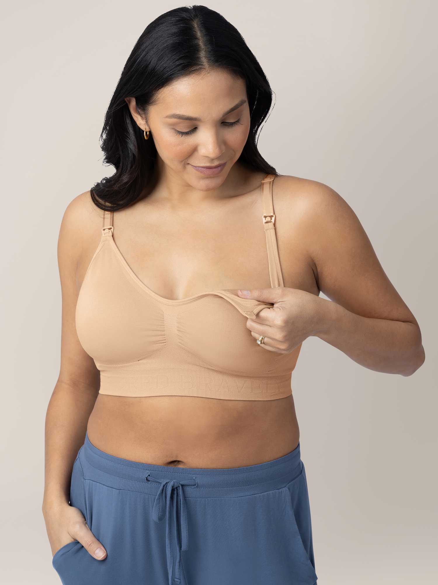 Simply Sublime® Nursing Bra | Beige | Milk & Baby