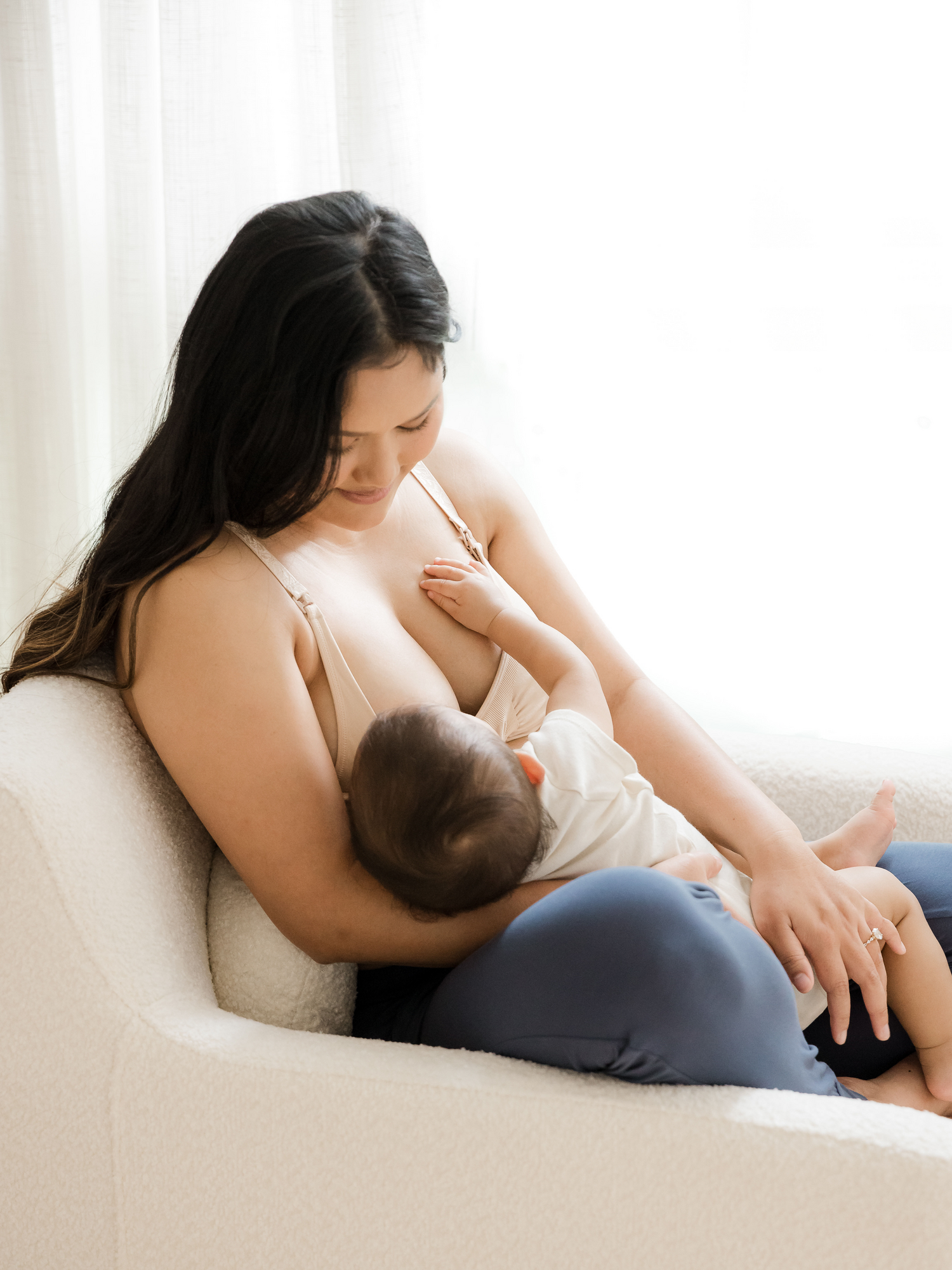 Simply Sublime® Nursing Bra | Beige | Milk & Baby