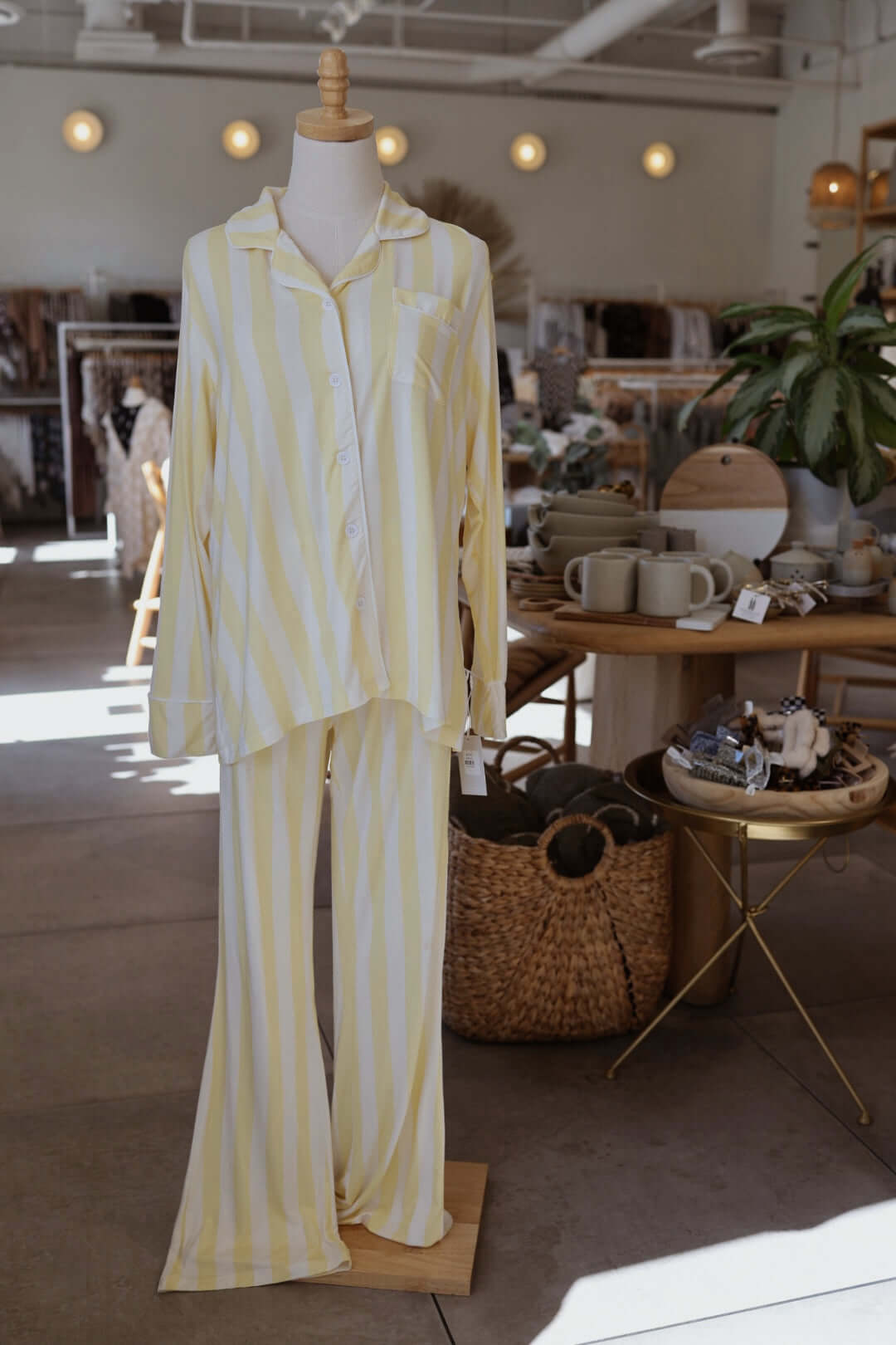 Butter | Long Sleeve Women's Bamboo Pajama | Milk & Baby