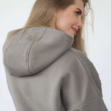 Isabella Ultra Soft Oversized Nursing & Pregnancy Hoodie (Wood Ash) | Milk & Baby