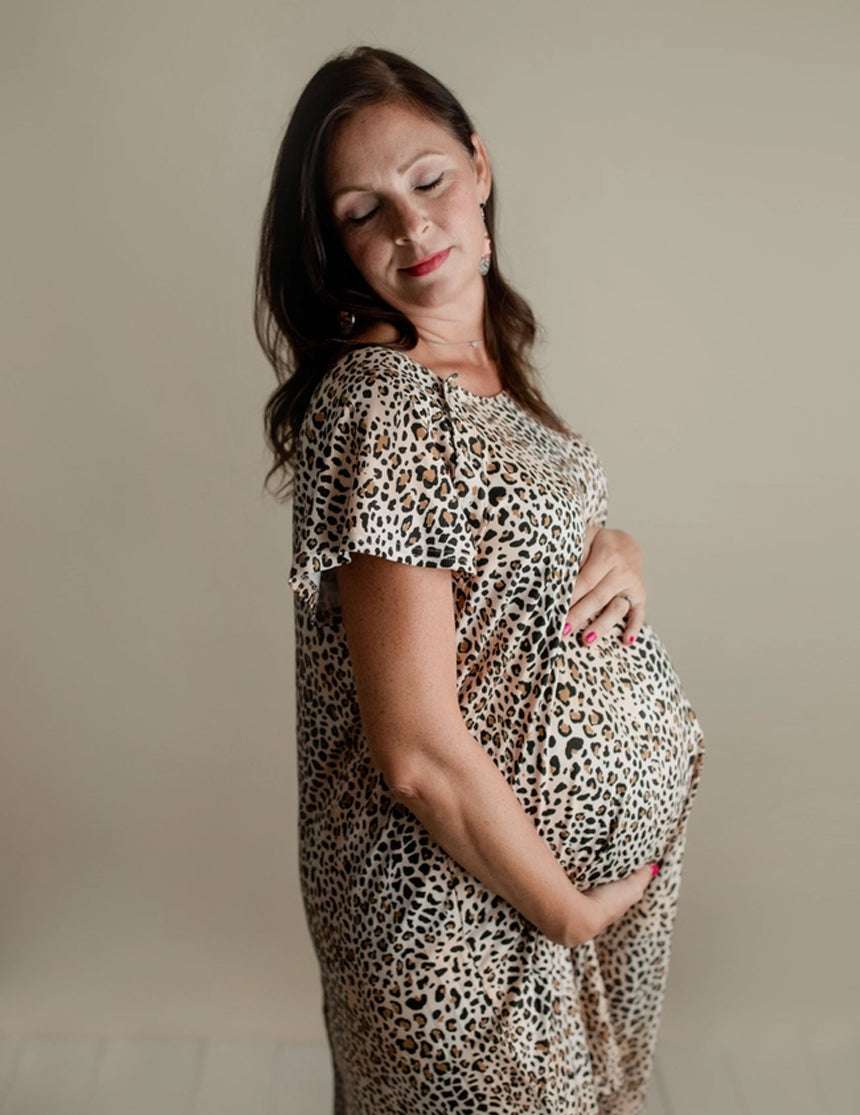 Mommy & Baby Hospital Bundle | Leopard | Milk & Baby