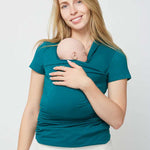 Skin To Skin Kangaroo T-Shirt & Nursing Top | Jade Milk & Baby