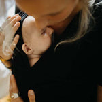 Skin To Skin Kangaroo T-Shirt & Nursing Top | Black | Milk & Baby